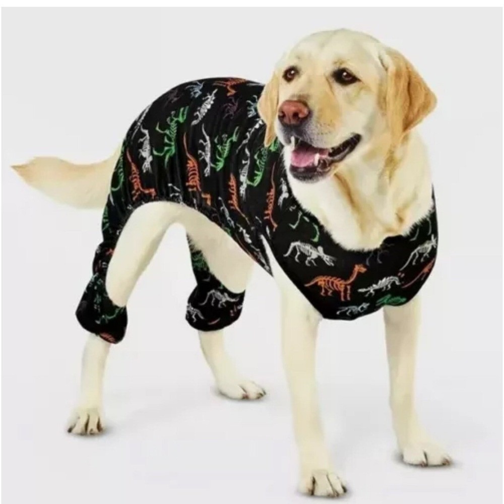 Hyde And Eek Halloween Dog Pajamas Dinosaurs Large